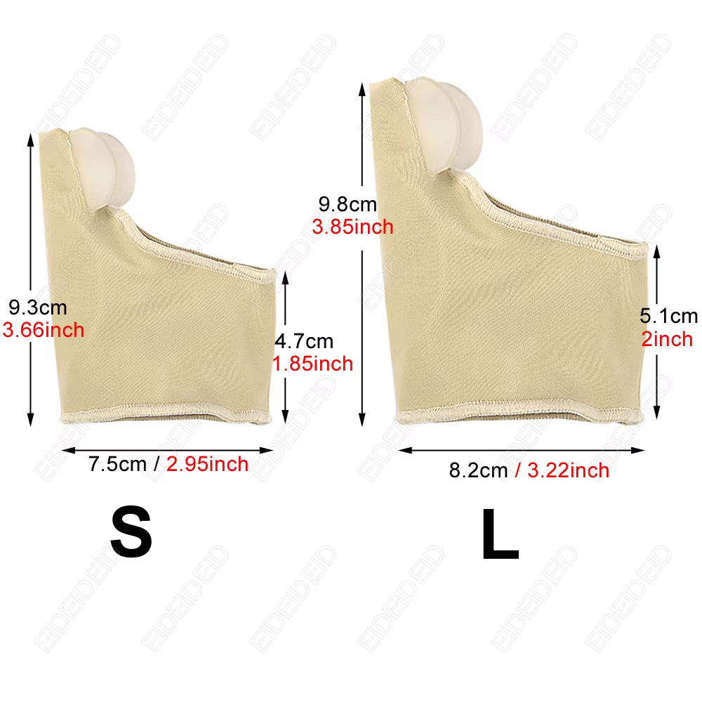 Hallux Valgus Bunion Corrector Silicone Gel Toe Separator Big Toe Straightener Orthopedic Sleeve Sock Pain Relief