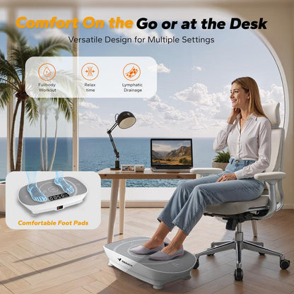 Merach Slim Vibration Plate Exercise Machine
