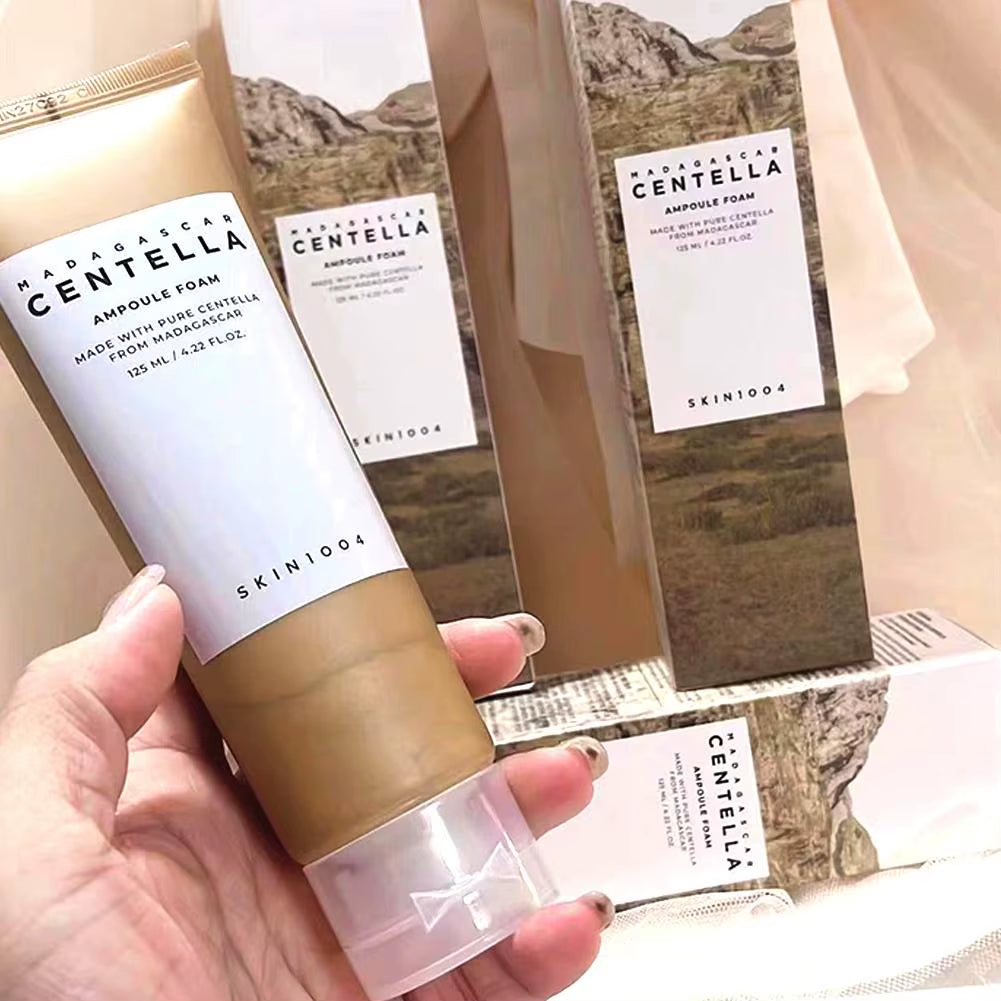 125ML for Centella Centella Deep Cleansing Foam Oil Control Moisturizing Madagascar Centella