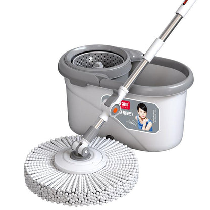 360° Spin Mop and Bucket Set with 2 Microfiber Refills, a Stainless Steel Adjustable Telescopic Pole, and a Plastic Bucket for Household General Cleaning. Wipes Steam Mop Roll Mop Magic Eraser Mop Super Mop.Tiktokshopblackfriday