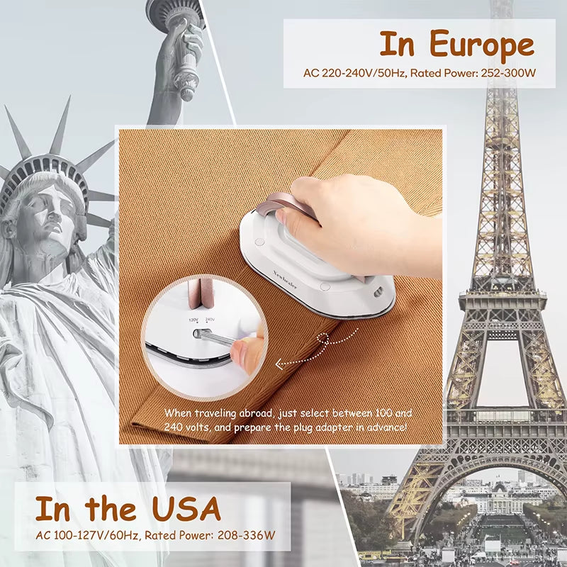 Mini Plancha Portátil de Viaje 