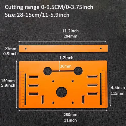 Cutting Machine Base Plate,Punch