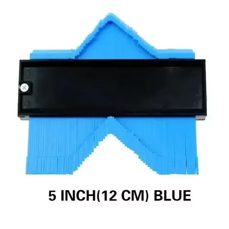 Irregular Contours Gauge Arc Ruler Plastic Gauge Contour Profile Scale Template Curvature Scale Tiling Laminate