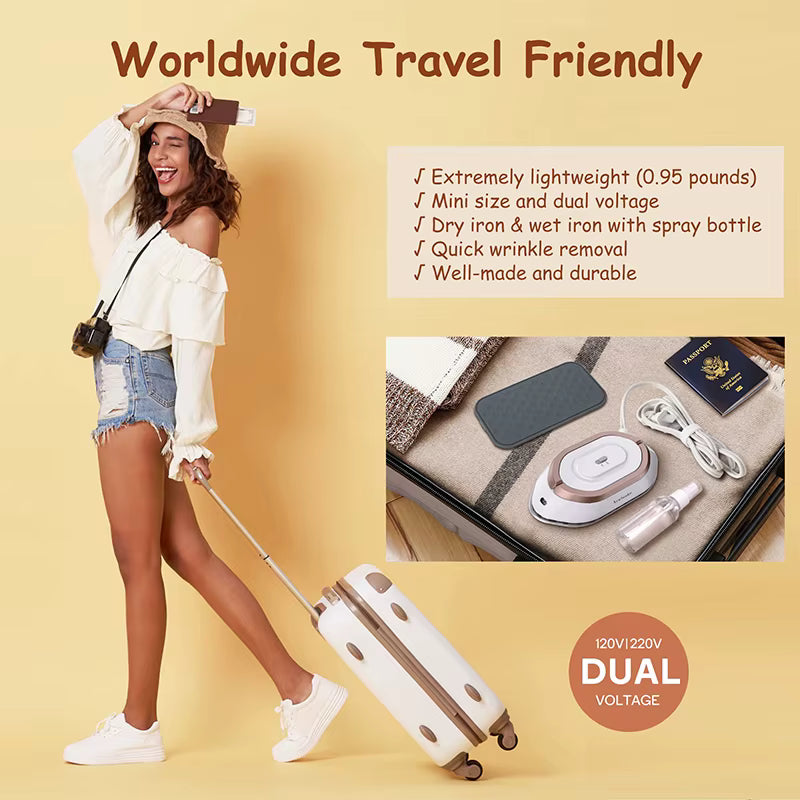 Mini Portable Travel Iron
