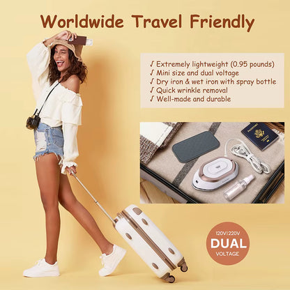 Mini Portable Travel Iron