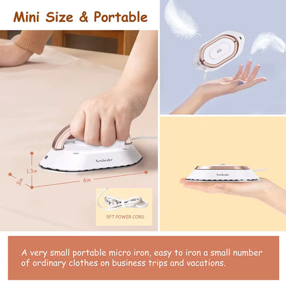 Mini Portable Travel Iron