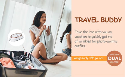 Mini Portable Travel Iron