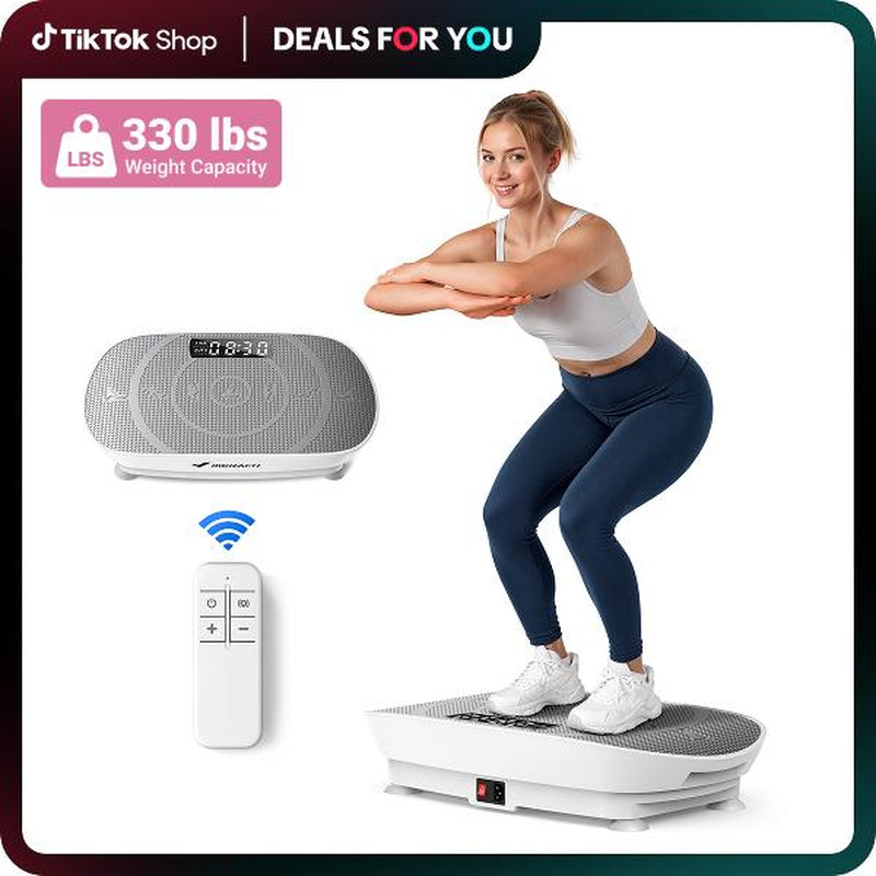 Merach Slim Vibration Plate Exercise Machine
