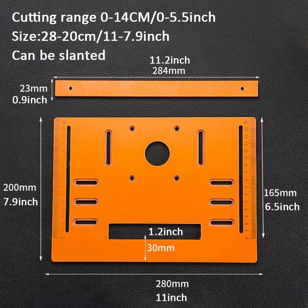 Cutting Machine Base Plate,Punch
